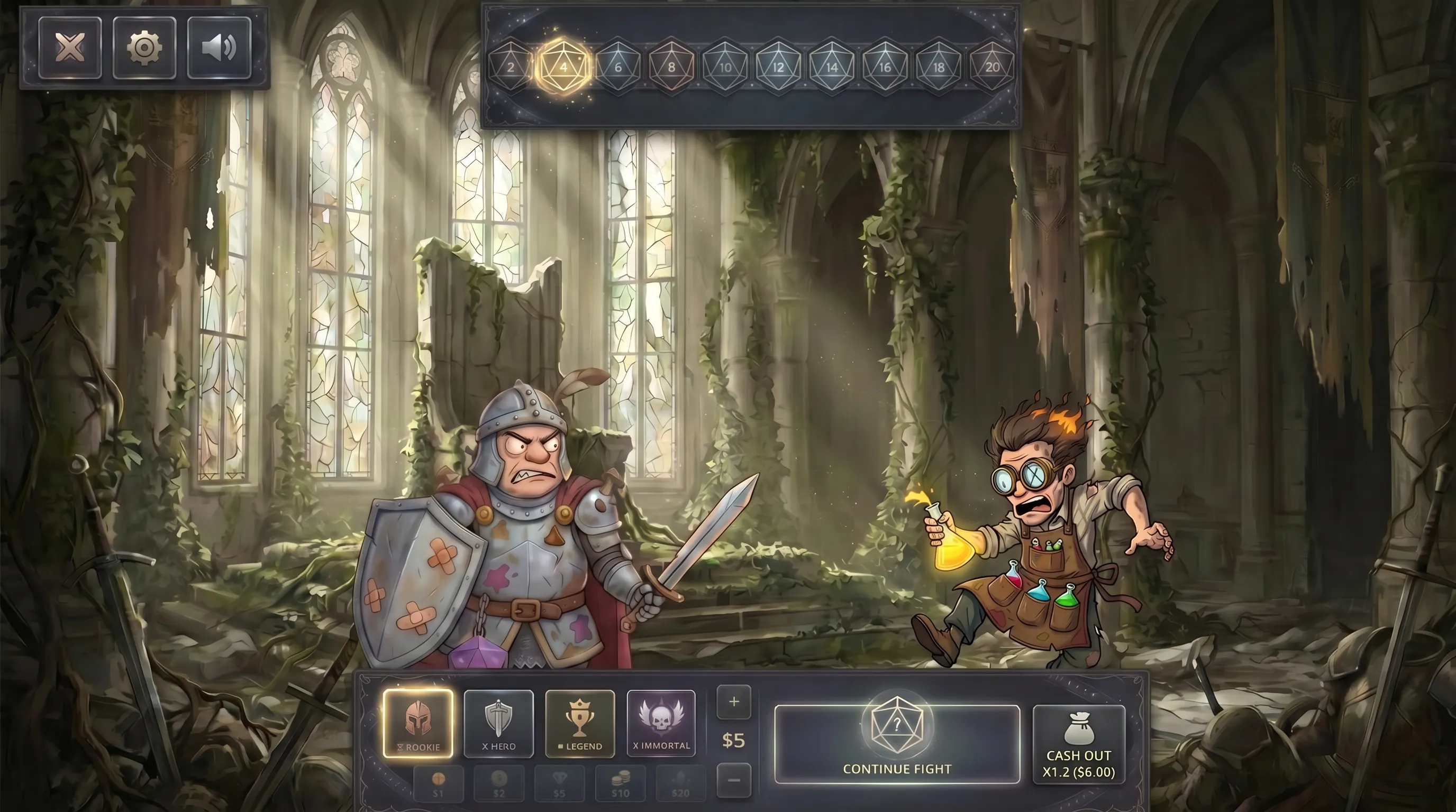 Dungeon Money Interface 2